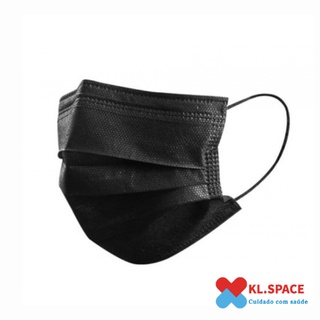 KIT 50 mascara descartável facial três camada tripla kit com 50 unidades com pacote fechado KL1008 (4)