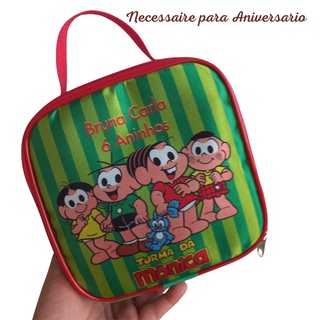 Kit 35 bolsas maleta quadrada personalizadas para festa infantil, bolsa sublimada para crianças