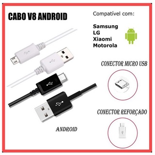 Cabo carregador para celular micro USB/TYPE-C/ USB-C turbo 25W (6)