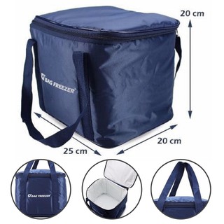 Bolsa Térmica 10 Litros Azul Bag Freezer Para Lanches e Bebidas (1)