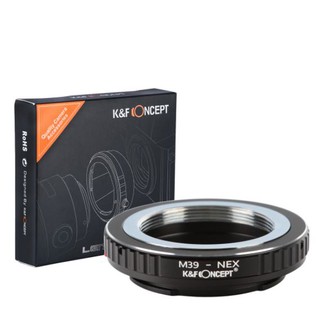 Adaptador Lente M39 Para Câmeras Sony Nex-m39 K&f Concept - adaptador cameras sony para lentes Leica