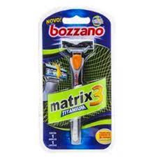 Aparelho de Barbear Bozzano Matrix 3 Titanium