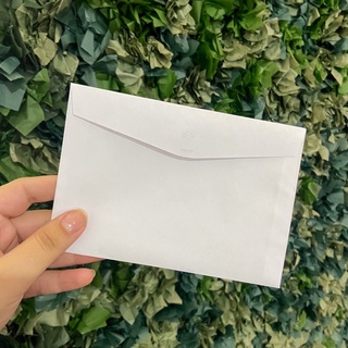 Envelope Carta Papel Branco 11x16 cm c/ 10un