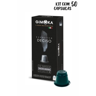 Capsula Nespresso Café Deciso Gimoka Kit Com 50 Cápsulas (1)