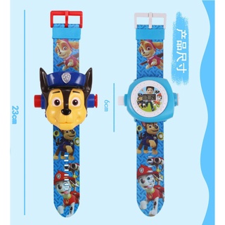 Socute Paw Patrol Projector Watch Chase Marshall Rubble Skye (5)