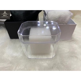 Caixa caixinha Preta branco plástico Sem logo Marca Para Relógio de Pulso 1 Caixa (7)