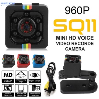 【Mini Câmera】 Mini Câmera Escondida SQ11 960P / Câmera Espiã DV DVR com Visão melostar