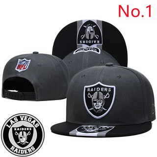 20 Style NFL Oakland Raiders Adjustable Hat Flat Cap Adjustable Baseball Cap