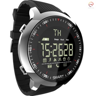 Lokmat Mk18 Inteligente Relógio Inteligente Esporte Lcd Pedômetros Lembrete Mensagem Bt Ao Ar Livre Natação Homens Smartwatch À Prova D 'Água S