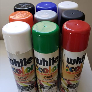 Tinta Spray de Uso Geral White Color 340ml - Orbi Quimica (1)