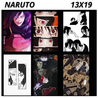 Naruto, Sasuke, Madara Placas Decorativas De Animes
