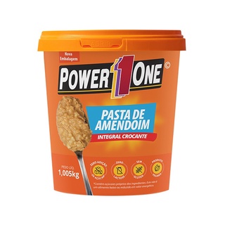 Pasta de Amendoim Tradicional Integral 1kg - Power One (5)