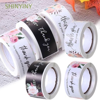SHINYINY Handmade Stationery Gifts Decoration Packaging Labels Party Supplies Seal Labels Thank You Stickers (1)