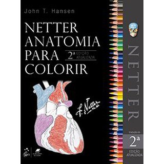 Livro: Netter Anatomia para Colorir