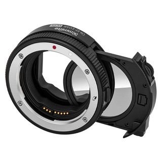 Adaptador Commlite CM-EF-EOSR VCPL para Lentes EF/EF-S a Câmaras Canon RF com CPL Variável