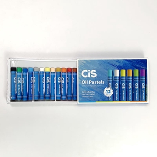 Cis Oil Pastels c/12 Cores - Giz Pastel oleoso (1)