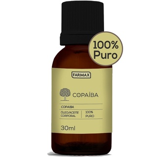 Oleo de Copaíba 100% Puro Farmax 30 ML