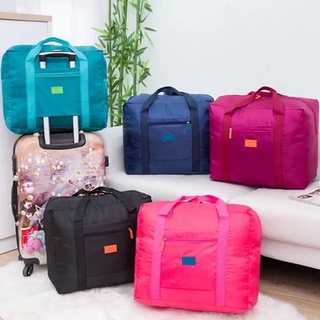 Bolsa/ Sacola Dobrável De Viagem Travel Bag Prende Na Mala (2)
