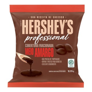 Cobertura Chocolate Fracionada M. Amargo 1,01kg - Hersheys