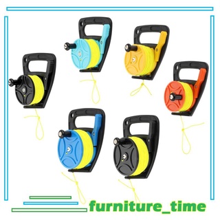 Multi Purpose Scuba Diving Line Reel with Handle Safety Gear Kayak Anchor