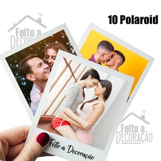 10 FOTOS POLAROID, envio rápido, presente criativo, namorados, amigos, foto polaroide