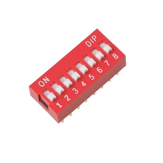 Dip Switch 8 Vias 180º Circuito Eletronico Esp8266 Arduino X 1 Unidade (1)