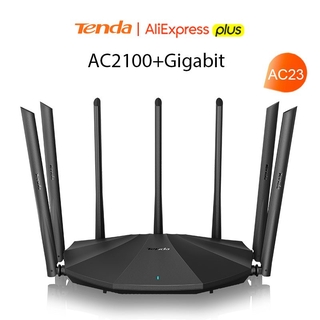 Tenda AC23 Router Gigabit 2.4G 5.0GHz Dual-Band 2033Mbps Wireless Router Wifi Repeater with 7 High Gain Antennas Wider (2)