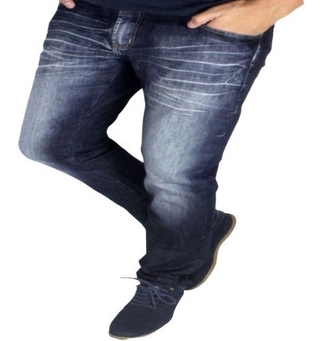 Calças Masculina Jeans Slim Fit Lycra Elastano Cores (4)