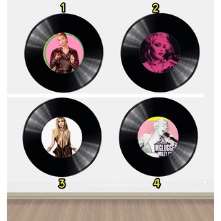 Disco Vinil Miley Cyrus LP Decorativo