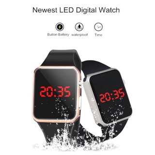 LED Digital Watch Waterproof Couple Electronic Watches
