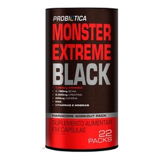 MONSTER EXTREME BLACK 22 PACKS - PROBIÓTICA