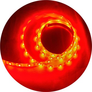 Fita de led de 50 centimetros na cor Vermelha Tensão 12V Ip65 - Sem Fonte