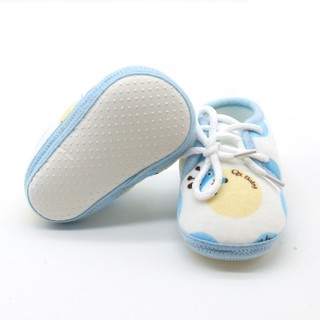 Sapato Infantil De Algodão Com Sola Flexível Para Bebês De 0-18 Meses (4)