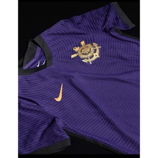 Camisa Camiseta de Time Corinthians Roxo Lançamento 2021-2022 Promoção a Pronta Entrega