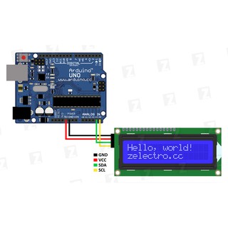 Display Lcd 16x2 Azul mais placa I2c já soldado na Placa para Pic Arduino Raspberry Automação e Eletrônica (2)