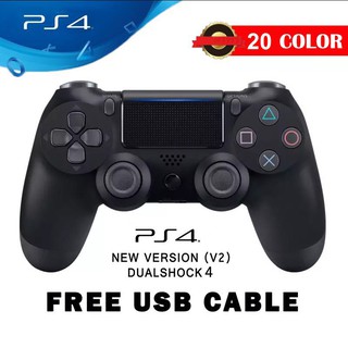 PS4 Controle sem Fio Dualshock 4 para Jogos / Joystick Versão 2 para PS4 jogos / PC PS4 Controller