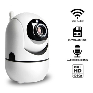 Camera Ip Baba Eletronica Wifi Ptz Robo Audio Auto Tracking