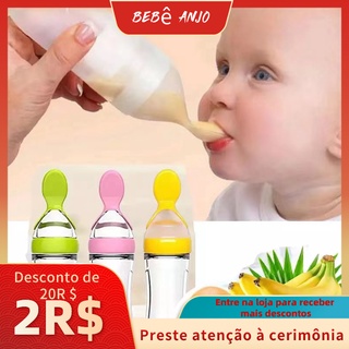Baby bottle/baby bottle/silicon measuring spoon bottle