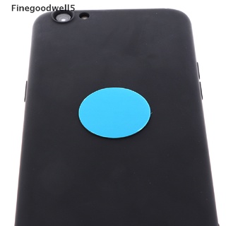 Finegoodwell5 10pçs Suporte Magnético De Celular Para Carro / Placas De Metal / Adesivo Azul Belle (4)