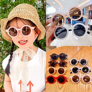 2021 óculos de sol infantil redondo modelo novo na moda 1567