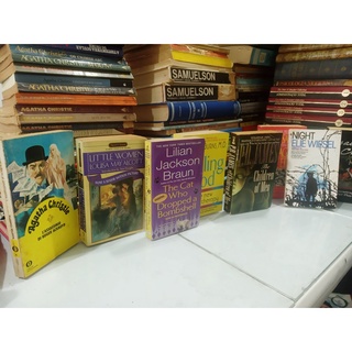 Livros em Ingles, Diversos Autores: Agatha Christie - Robyn Carr - Jane Austen - Virginia Woolf e outros