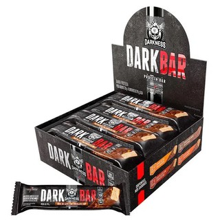 Barra de Proteína Darkbar 90g - Darkness - IntegralMedica - Caixa com 8 Unidades (1)