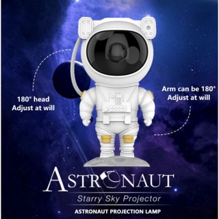 Projetor espacial Astronauta Galáxia Colorida Céu Estrelado Romântico Projeto Quarto Decoração de Casa Crianças Presentes (2)