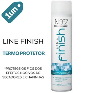 Spray Protetor Térmico Neez 300ml Para Secador, Chapinha, Escova e Prancha