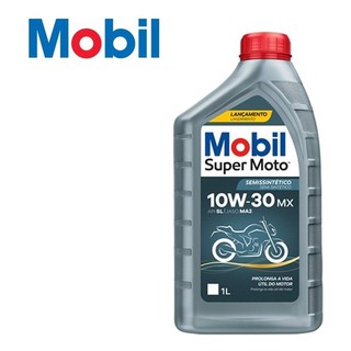 Óleo 10w30 Mobil Super Moto Mx 10w30 Semi Sintetico 4t (1 litro) Fazer 150 Pcx Factor 150 Titan 160 Start160