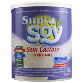 Supra Soy Original Lata Sem Lactose Com 300g