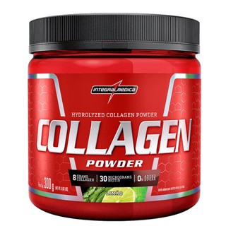 Colageno Hidrolisado Collagen Powder 300g - IntegralMedica Zero adição de açúcares - Vitaminas e Minerais • Glúten Free • 0% lactose • Sem corantes artificiais