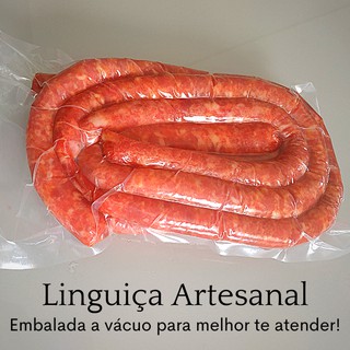 Linguiça Artesanal Defumada Mineira do vô Joaquim - 500g
