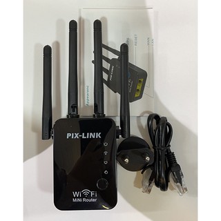 Repetidor Wi-fi Mini Roteador Wireless 4 Antenas 2800m Dsm (1)