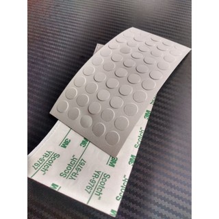 Tapa furo adesivo Branco texturizado TX 50 unidades / 1 cartela MDF/MDP Marcenaria